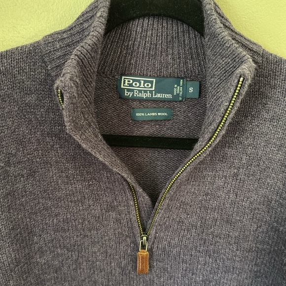 POLO BY RALPH LAUREN - Men’s Wool Sweater - Size S - Picture 2 of 3